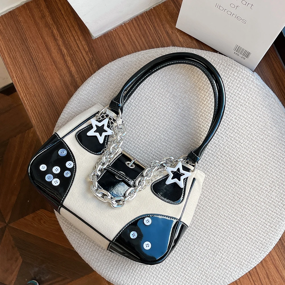 Женская сумка Y2K Star стильная на плечо большая вместительная милая крутая для