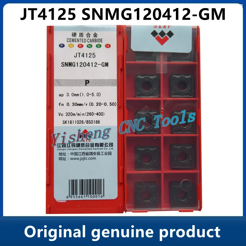 

JXTC Cutting Tools JT4125 SNMG120412-GM