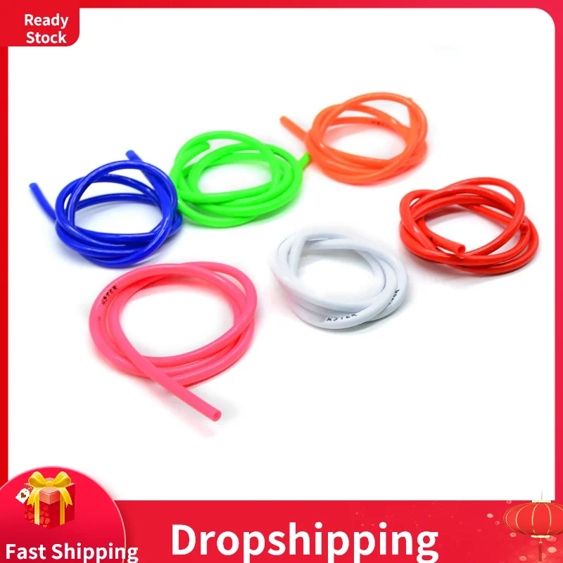 

1M Colorful Motorcycle Dirt Bike ATV Gas Oil Hose Fuel Line Petrol Tube Pipe Tube Hose Line Petrol Pipe Oil Supply With Filter