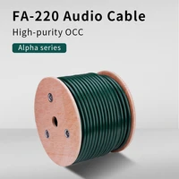 yyaudio hifi alpha series fa 220 high end rca audio cable installation wire diy audio upgrade cable for high end mixer amplifier