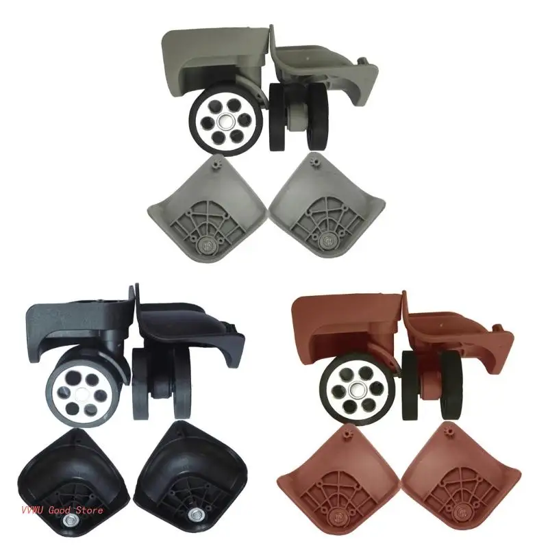 

1 pair Replacement Luggage Suitcases Wheels Repair Accessory for Travel Luggage