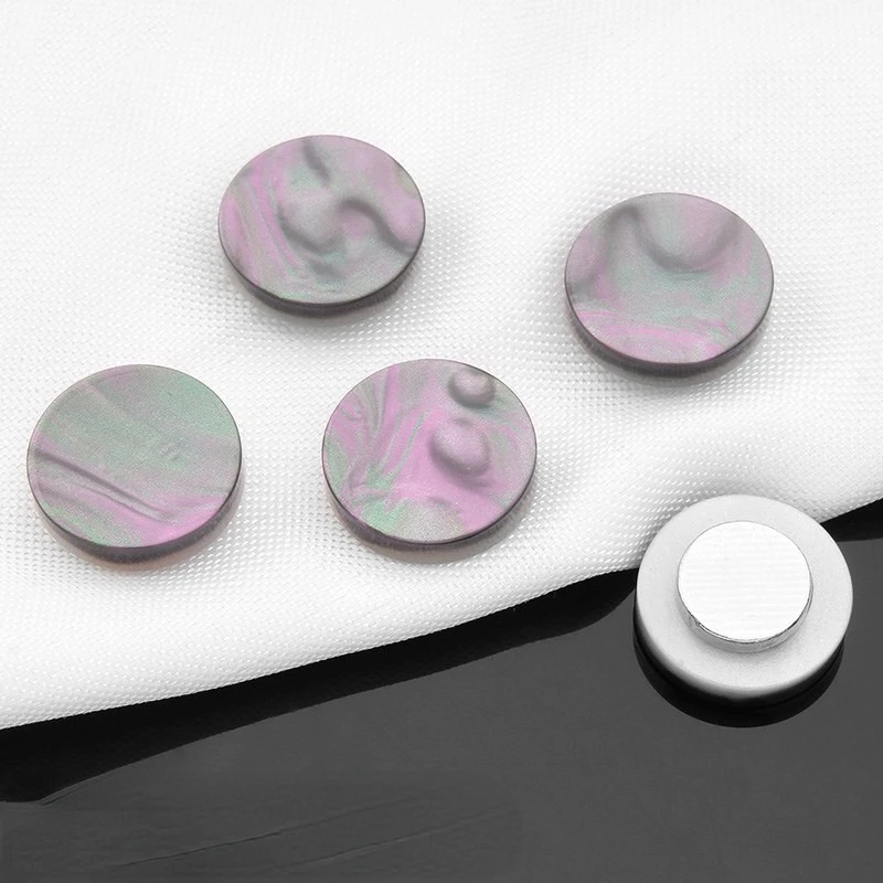 Sewing-free Button Invisible Snaps Magnetic Automatic Buckle DIY Handwork Apparel Supplies Shirt Fixed Brooch Magnet Button images - 6