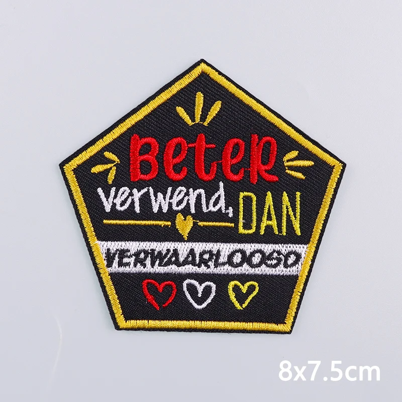 Новые патчи с вышивкой эмблемой Oeteldonk лягушки карнавала для одежды