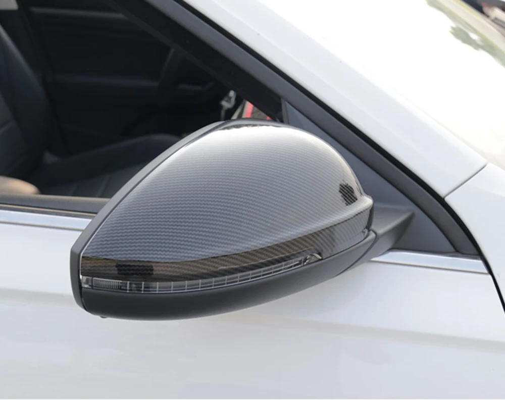 Наклейка на боковое зеркало заднего вида автомобиля из АБС-пластика для Volkswagen