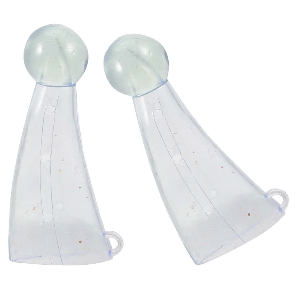 

1 Pair of Cow Horn Protection Cover Silicone Ox Horn Protectors Farm Supply