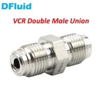 vcr fitting male union stainless steel 316 face seal fitting 14 38 12 34 inch high purity n2arheh2o2 replace swagelok