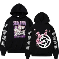 japanese anime hoodie jujutsu kaisen men women pullover yuji itadori cartoon sweatshirts kawaii gojo satoru graphic hoodies tops