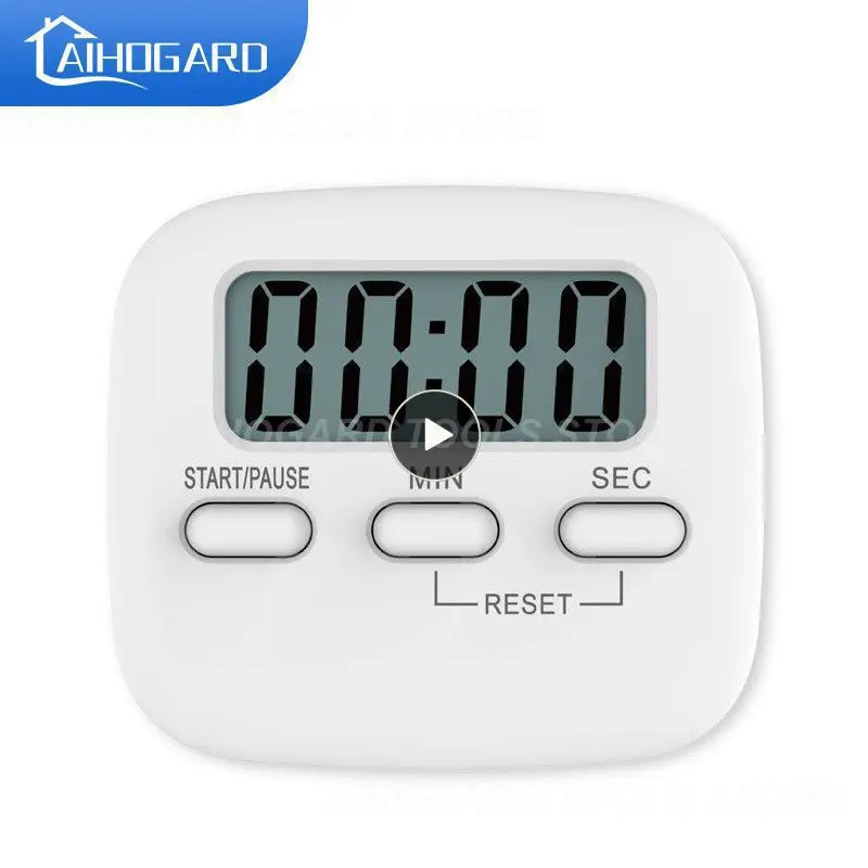

LCD Digital Timers Electronic Countdown Timer Student Reminder Timer Alarm Clock Kitchen Timer With Stand Cooking Timer Tools