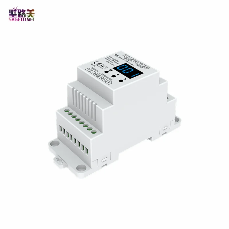 

5-24 В DC DMX в SPI конвертер DS SPI декодер несколько IC универсальные инженерные декодеры DMX512 декодер поддержка 6803/2811/2812IC