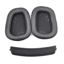 Replacement Ear Pads Cushions and Headband Kit for Logitech G633 G933 G635 G935 G633S G933S Gaming Headset Earpads