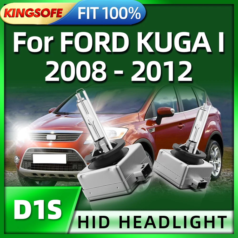 

Roadsun Xenon Bulb D1S HID Light Auto Lamp Car Headlight 6000K White For FORD KUGA I 2008 2009 2010 2011 2012