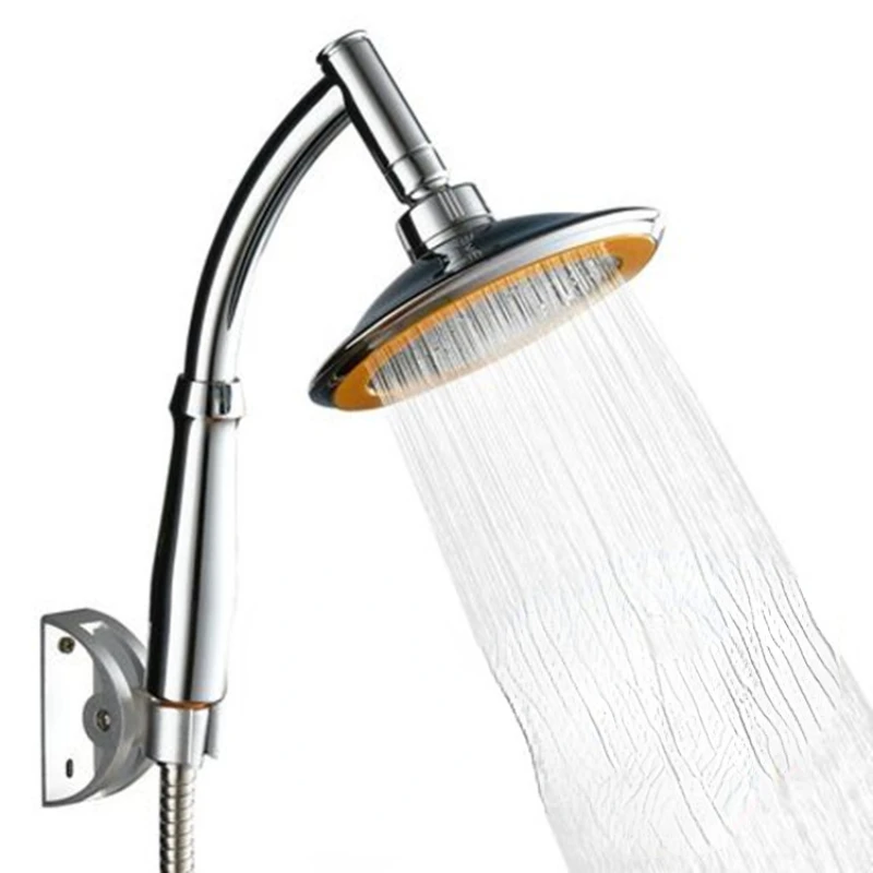 

6 Inch High Pressure 360 Adjustable Large Round Big Rainfall Sprayer Bathroom Hand Held Shower Head