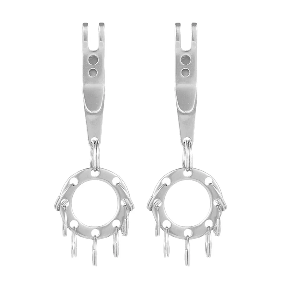 

Key Keychain Edc Clipsuspension Pendant Quickring Accessory Keyring Outdoor Carabiner Multi Titanium Pocket Chain Belt Buckle