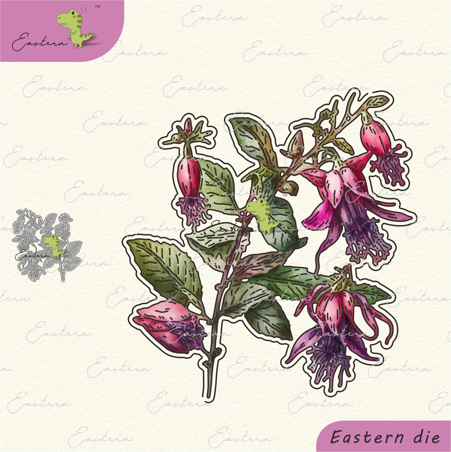 Набор для высечки по краю фуксия новые металлические формы сделай сам