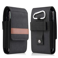 Universal Oxford Cloth Leather Case Phone Pouch For Infinix Smart Pro 2021 Plus Belt Clip Waist Bag Flip Cover