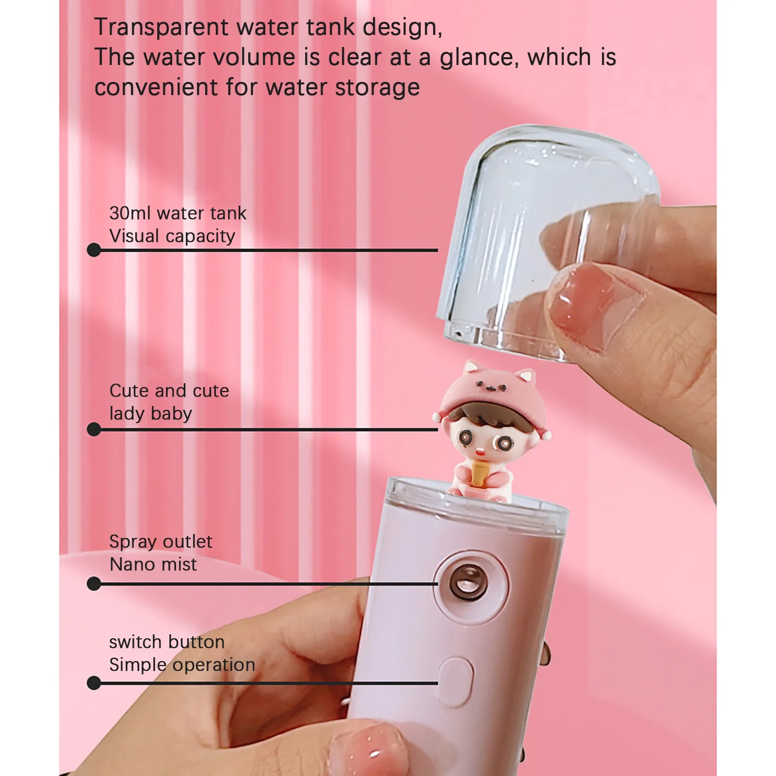 Бытовой мультяшный милый инструмент для пополнения воды домашних животных