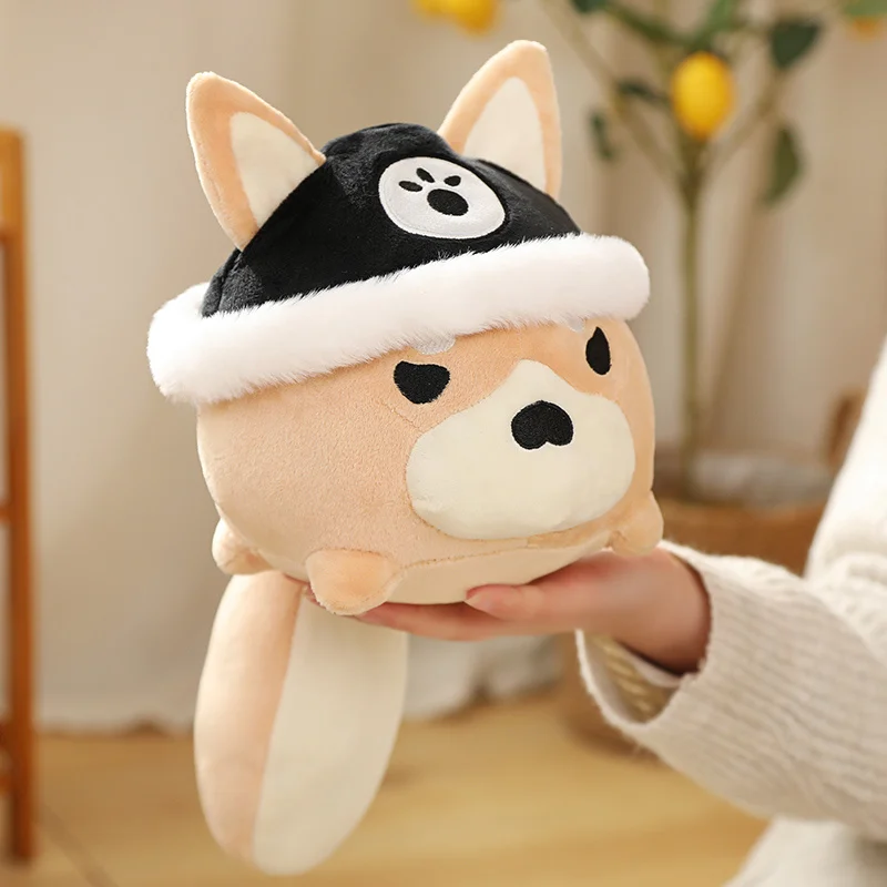 

Game Genshin Impact Gorou Leisurely Hound Cosplay Plush Toy Cartoon Shiba Inu Props Dolls Boy Christmas Gift Prop Collect 38cm