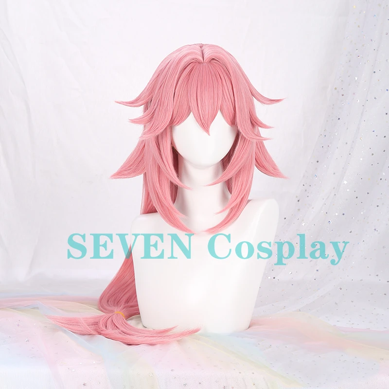 

SEVEN Cosplay Presale Game Genshin Impact Yae Miko Cosplay Wig