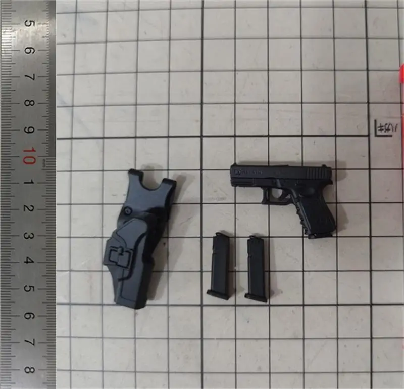 

For Sale 1/6 EASY&SIMPLE ES 06027 SCAR 20S Series Weapon Elevator Model A B Pistol G19 Holster Clips For Action Figure Collect