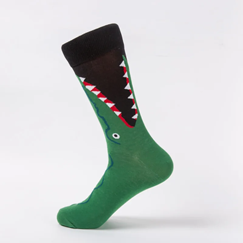 Funny Cotton Socks High Quality for Men and Women Teens Fashion Casual Novelty Colorful Animal Happy Patterned