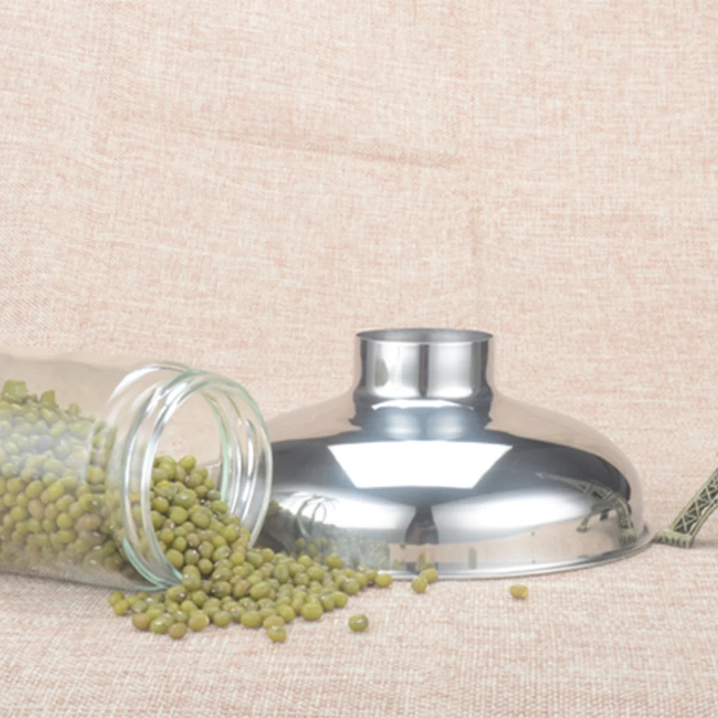 

Stainless Steel Wide Mouth Funnel Canning Hopper Food Pickles Kitchen Gadgets Cooking Tools