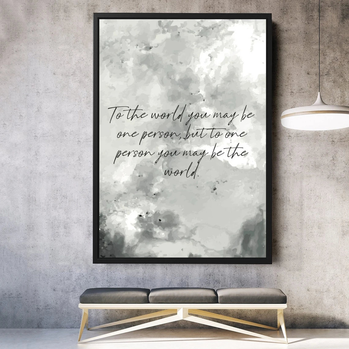 Картина на холсте Вы можете быть одним человеком