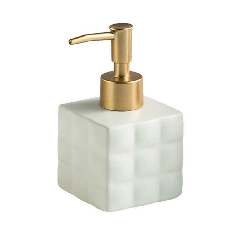 

Ceramic Soap Dispenser - Bathroom Lotion Hand Dispenser Liquid Dispenser For Kitchen Hand Wash Dispenser