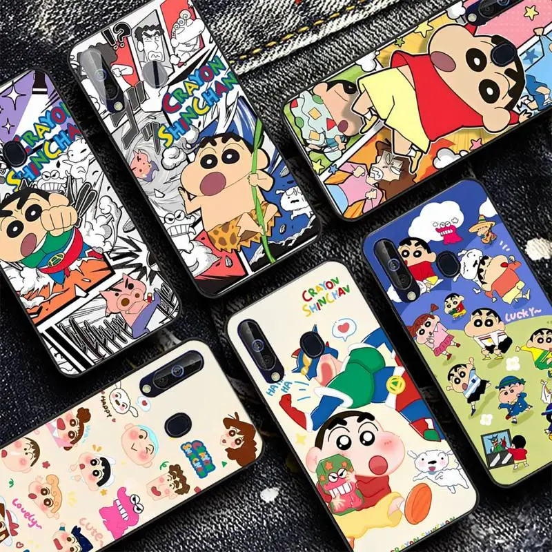 

Cute-S-Shin-Boys-C-Chan-Anime-Crayon Phone Case For Samsung A 10 11 12 13 20 21 22 30 31 32 40 51 52 53 70 71 72 73 91 13 shell