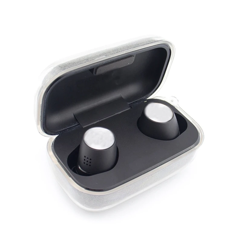 Прозрачный чехол для наушников из ТПУ sennheiser Impulse True Wireless 2 противоударный