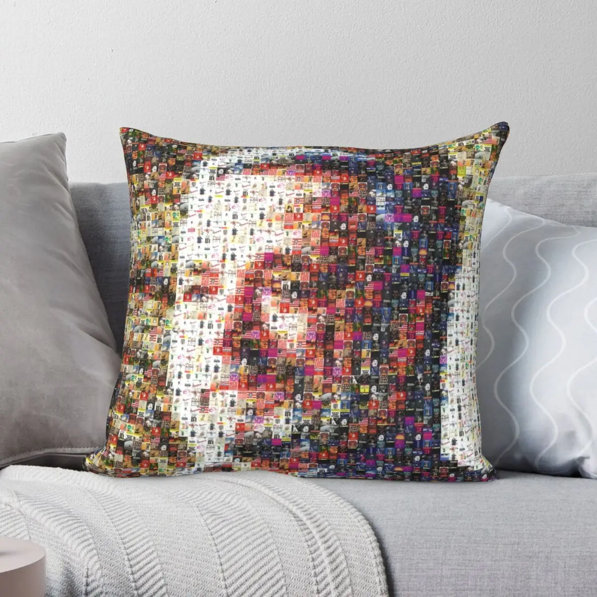 

Чехол для подушки Sondheim с мозаикой Artplaybill, квадратный чехол для подушки из полиэстера, льняной бархатной ткани, креативный декоративный чехол для подушки, наволочка для подушки 45x45