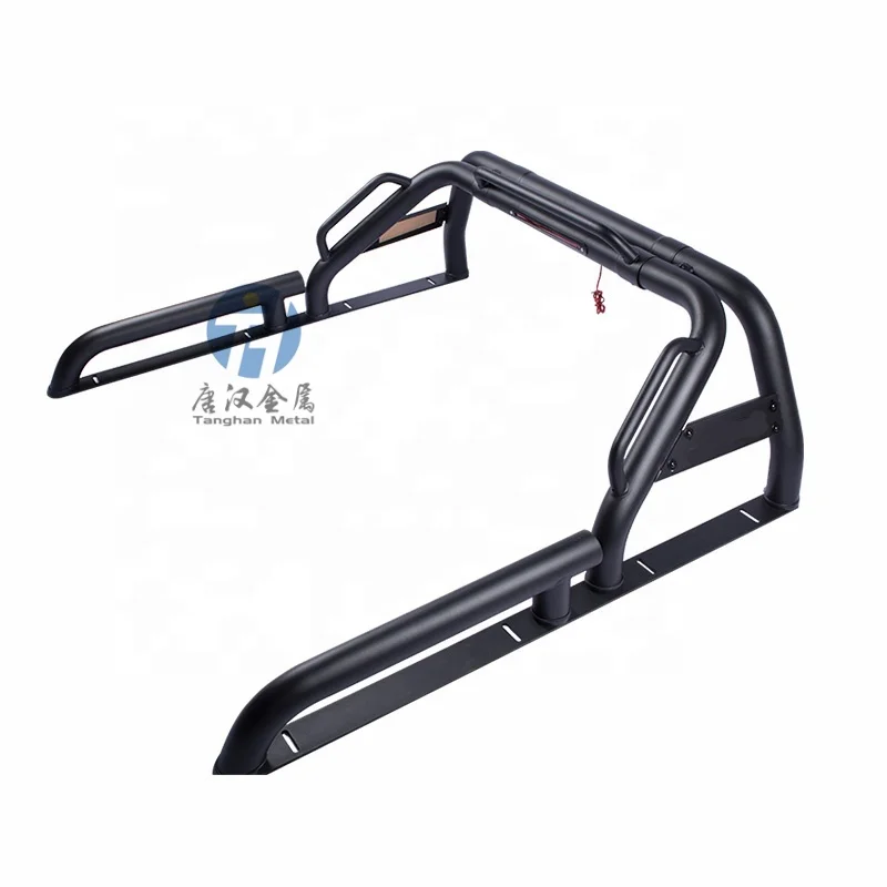 

Black Powder Coated Universal Roll Bar Pickup Luxury Roll Bars Steel Trucks Car Accessories