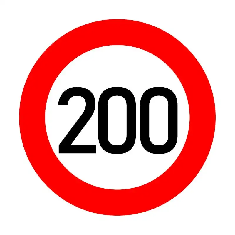 

Предупреждающий знак дорожного движения, ограничение скорости 10, 20, 30, 40, 50, 60, 70 80 90 Kmh, автомобильная наклейка, виниловая наклейка, водонепроницаемые наклейки на заднее окно, мотоцикл