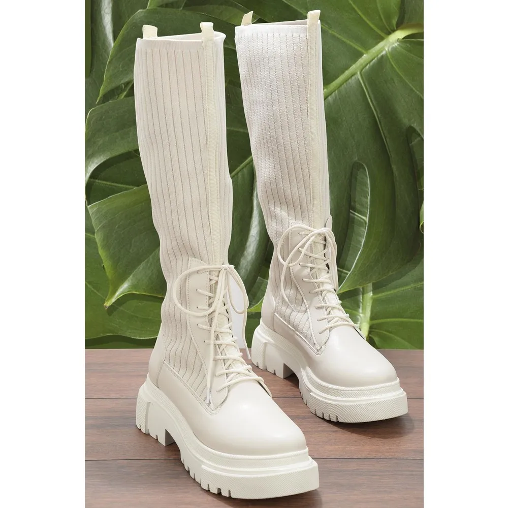 Dorlie Cream Women 'S Boot K03578000609