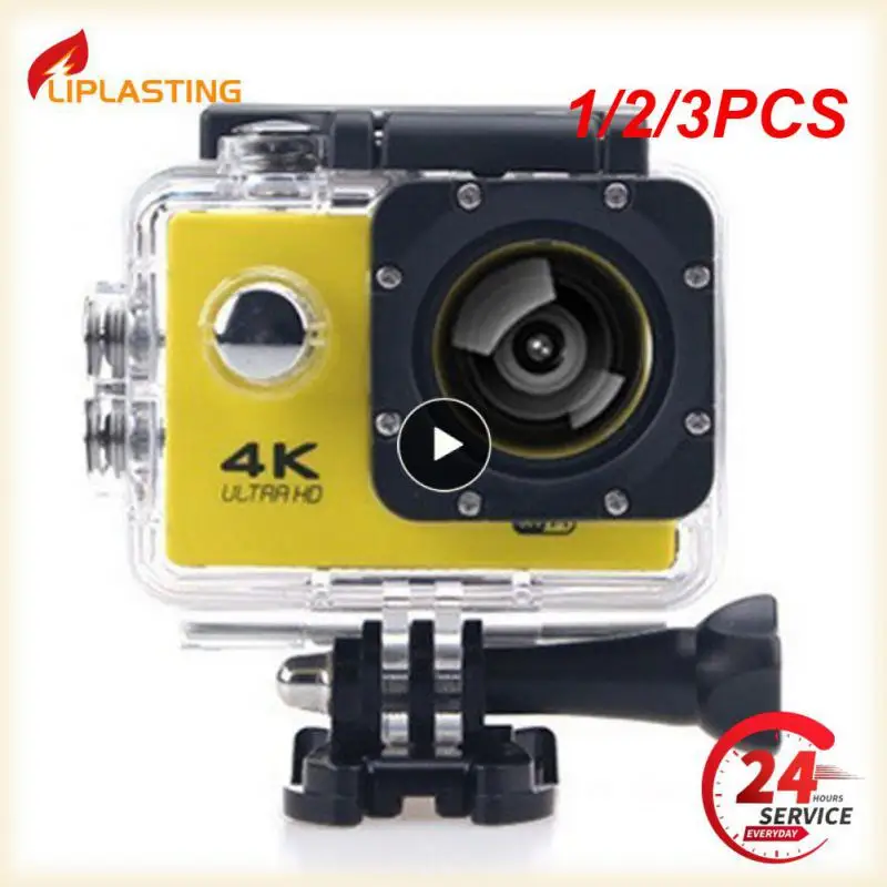 Экшн-камера Ultra HD 4K, 30 кадров в секунду/170D, экран 2,0 дюйма, WiFi