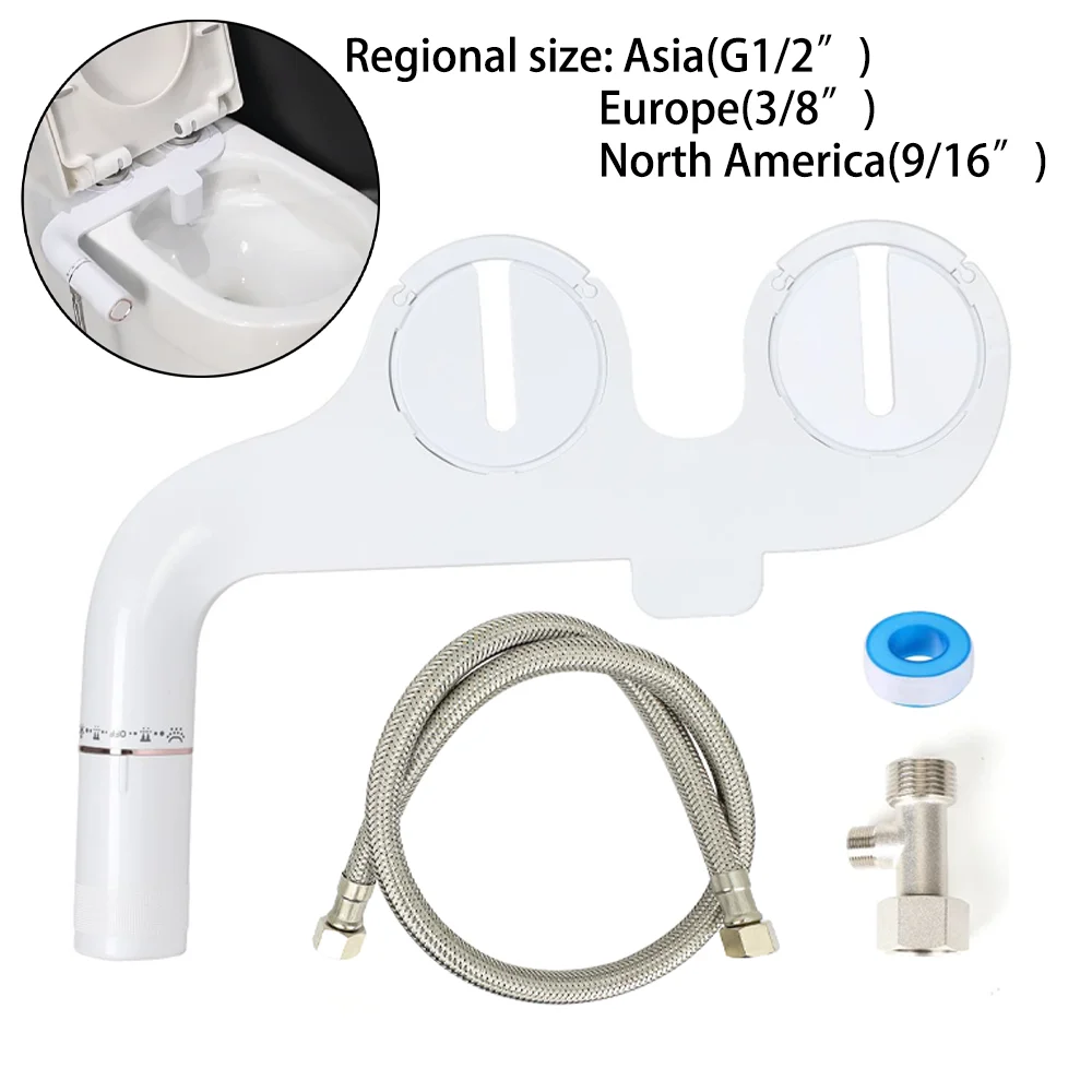 

Ультратонкий Биде Для Унитаза С Латунным Входным Отверстием, Регулируемым Давлением Воды, Для Ванной Комнаты