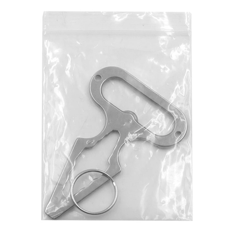 

L69A Multi Functional Combined Wrench Stainless Steel Bottle Opener Camping Tool