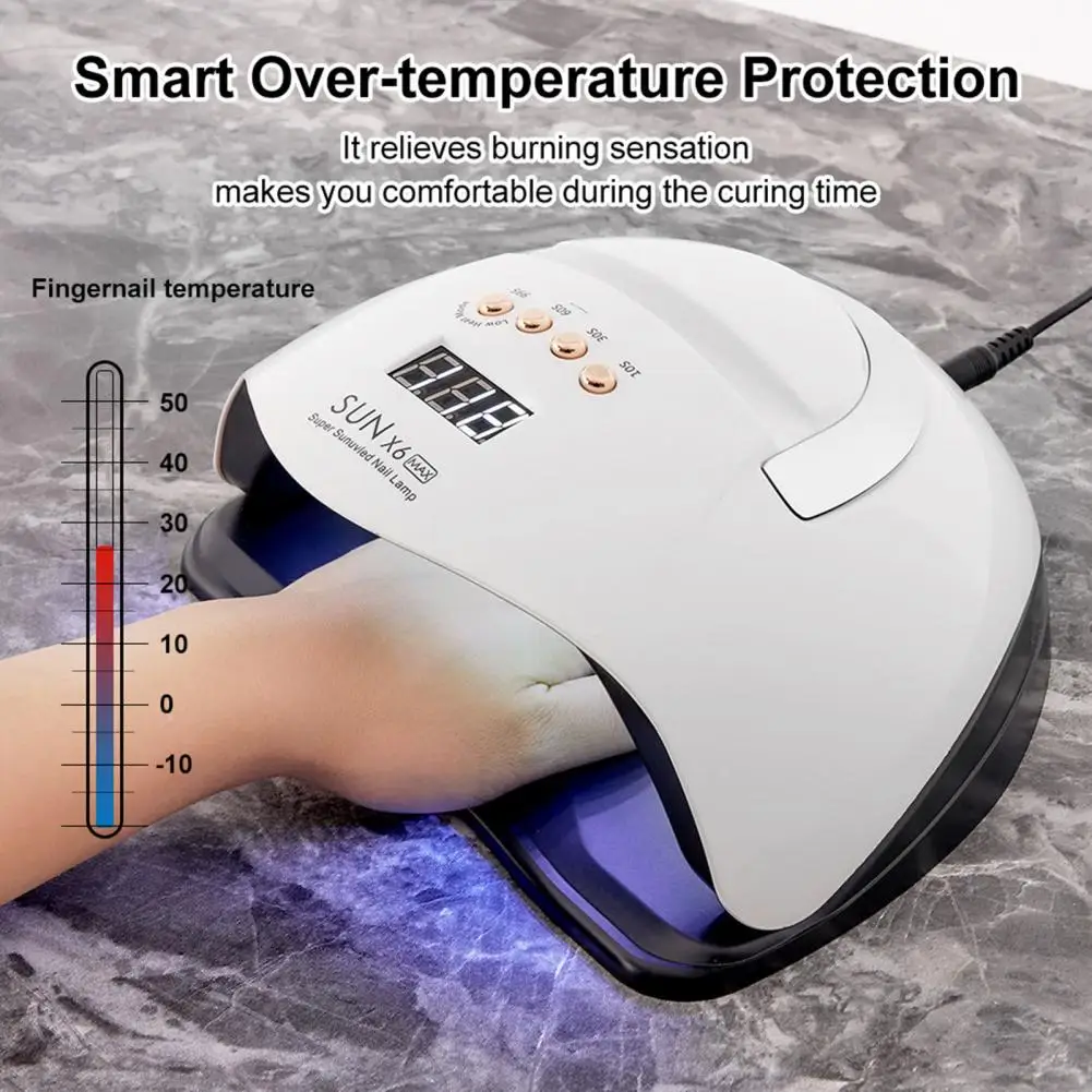 

Профессиональная вилка для США сушилка для лака для ногтей защита от перегрева