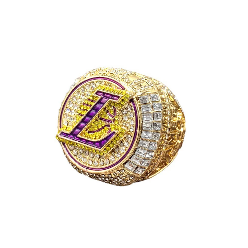 

Fashion Jewelry Los Angeles Champion Ring Magnet Flip Steel Mold New Environmental Zinc Alloy Commemorative Chunky Ring