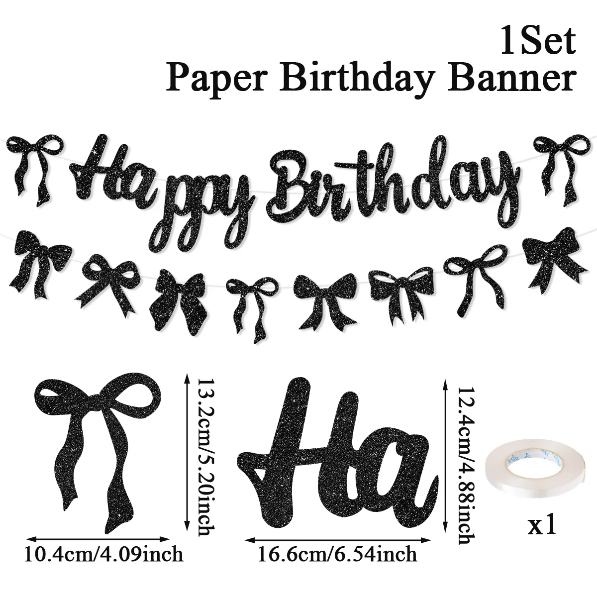 

Черный бант, флаг на день рождения, баннер, декор для вечеринки в честь Дня Рождения, детский подвесной баннер для взрослых, фон для фото, свадебные принадлежности для детского душа
