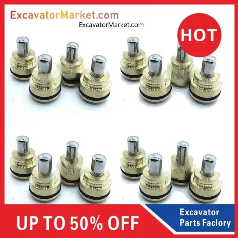 Детали экскаватора масляное уплотнение джойстик ручка пуля 4 шт. для Caterpillar Cat E200