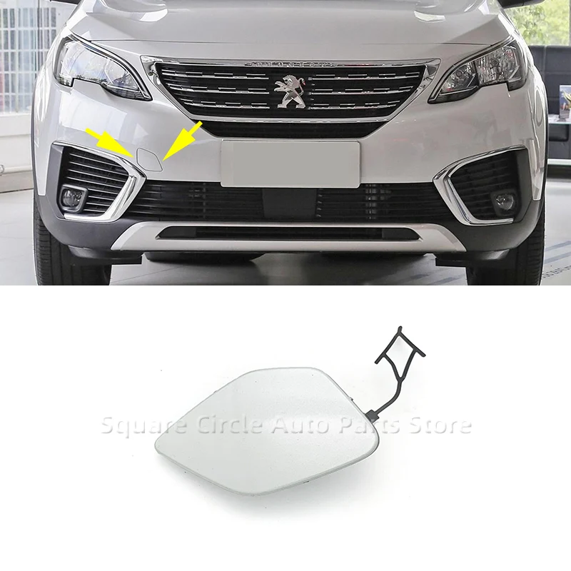 

Подходит для Peugeot 3008 4008 5008 GT, крышка прицепа переднего бампера, нижняя версия
