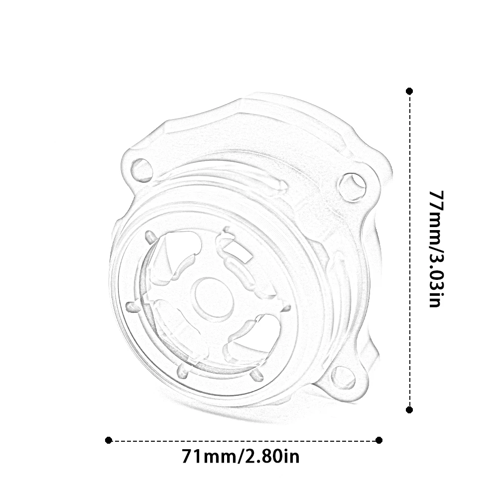 Алюминиевая крышка масляного фильтра с ЧПУ для HONDA CRF300L CRF300LRally CRF250LRally CRF250L
