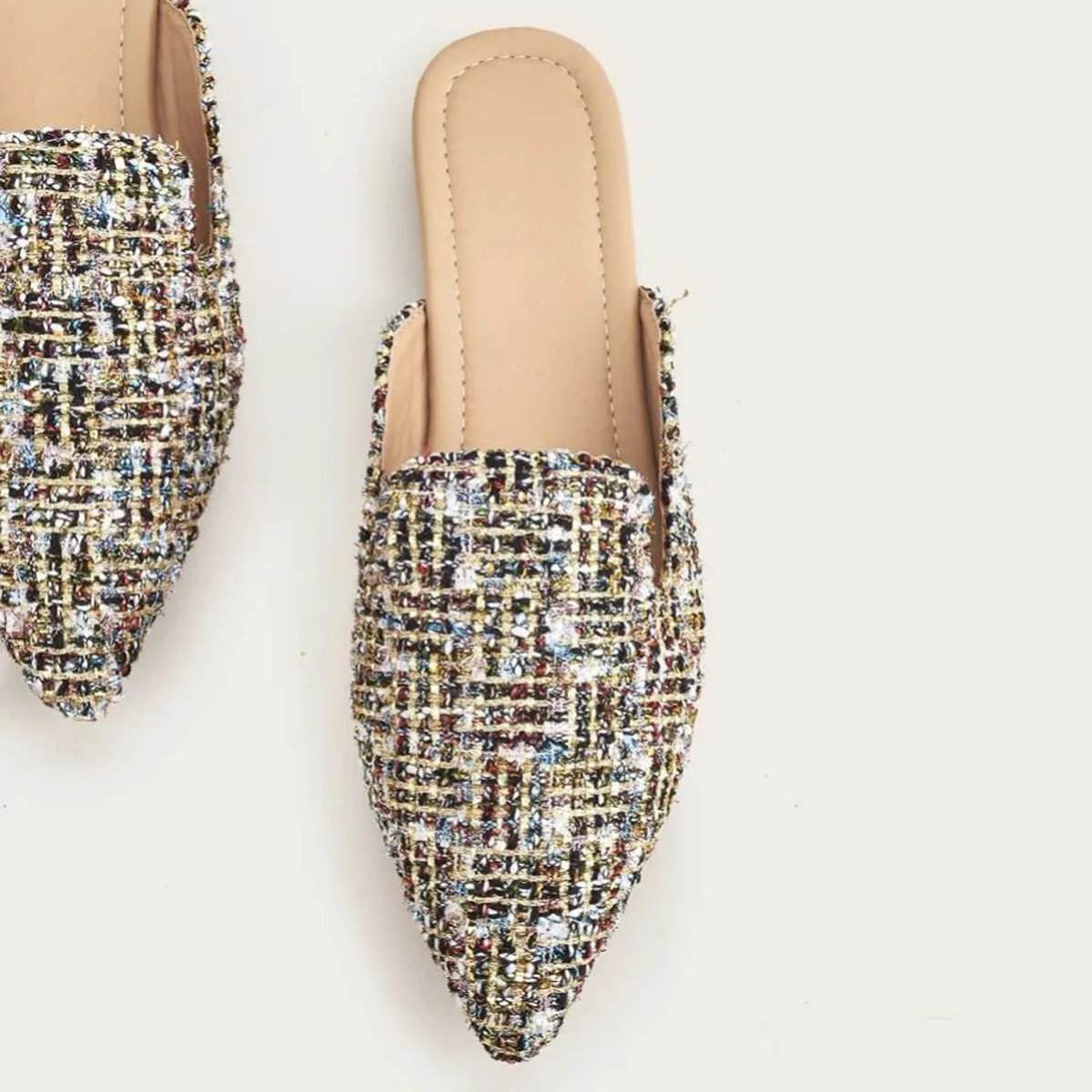 2023 Summer New Colorful Fashion Design Women Mules Shoes Fashion Outdoor Cusp Women's Slippers Leisure Shoes Sandals