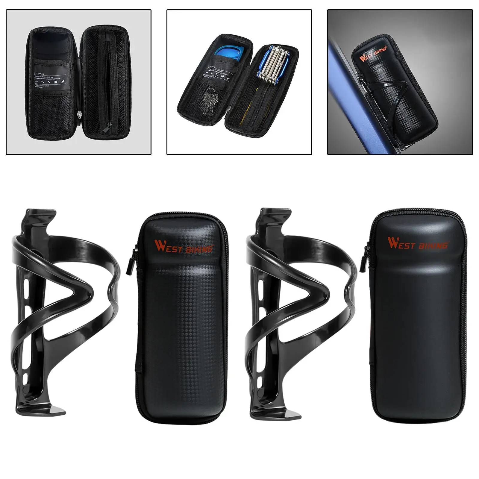 Сумка для хранения клетки бутылки с водой водонепроницаемая сумка шоссейного