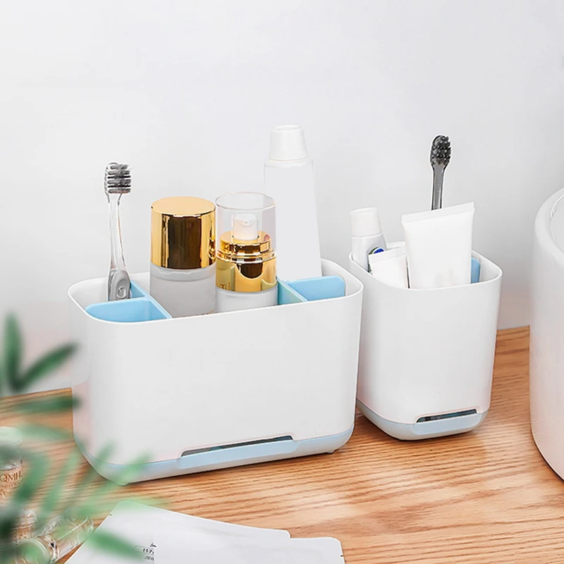 

Toothbrush Holder Detachable Electric Toothbrush Toothpaste Holder Toothbrush Storage Organizer Set For Kitchen