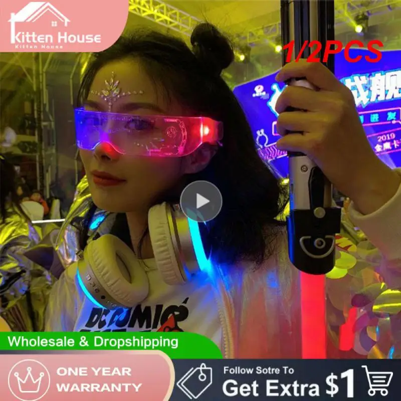 Up Eyeglasses 7 Color Luminous Goggles