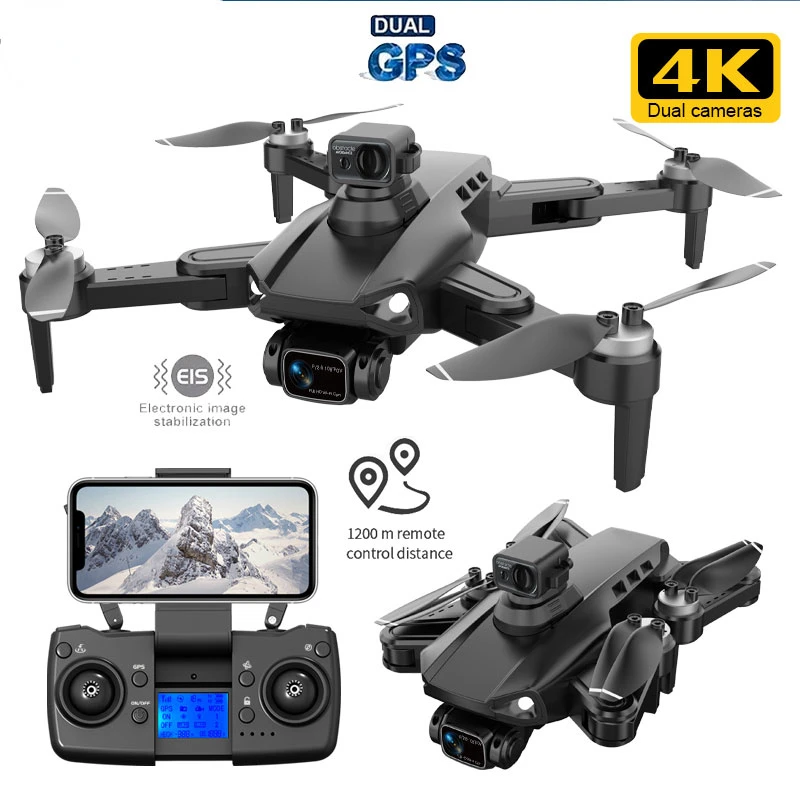 

Drone 4K Profesional HD Camera FPV Brushless Motor With Obstacle Avoidance Quadcopter Toy Distance 1.2 KM Hot Sales