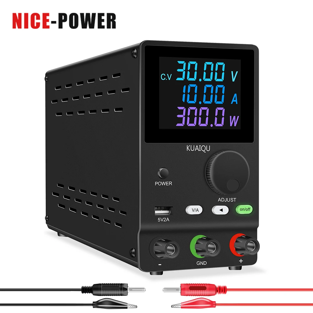 

Цветной лабораторный источник питания постоянного тока 30 в 10A 5A 60 в 3A стабилизатор напряжения Регулятор USB импульсный источник питания