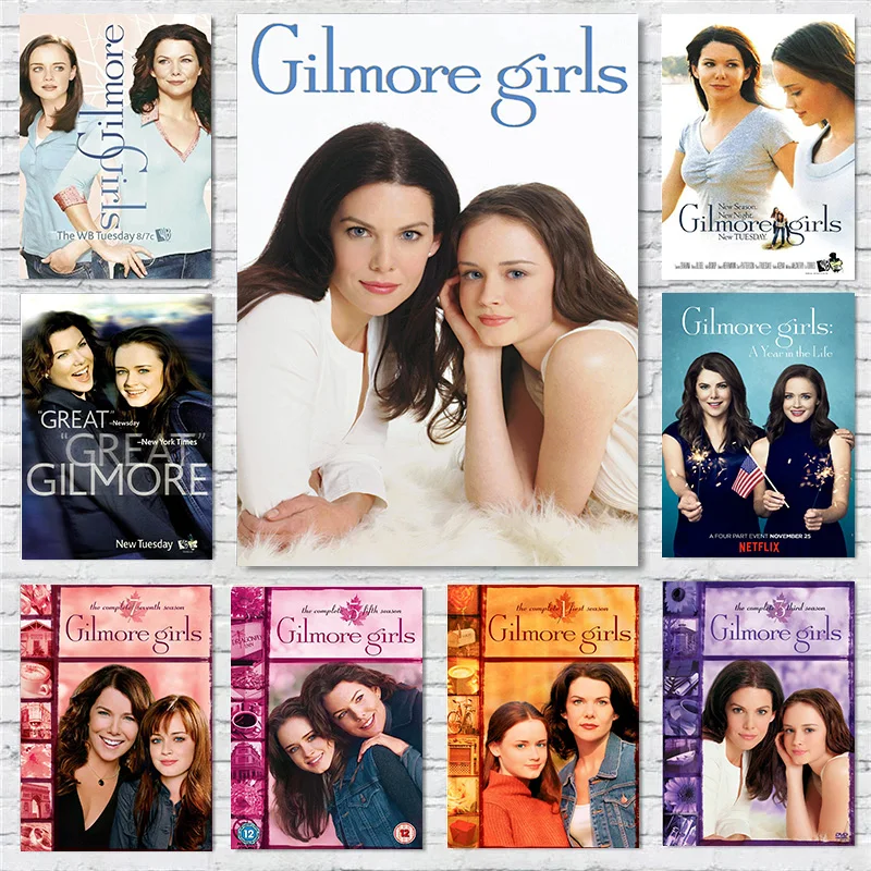 Поп-ТВ-сериал, Постер и принты для девочек, Картина на холсте, настенные картины, комната, бар, кафе, домашний декор, подарок