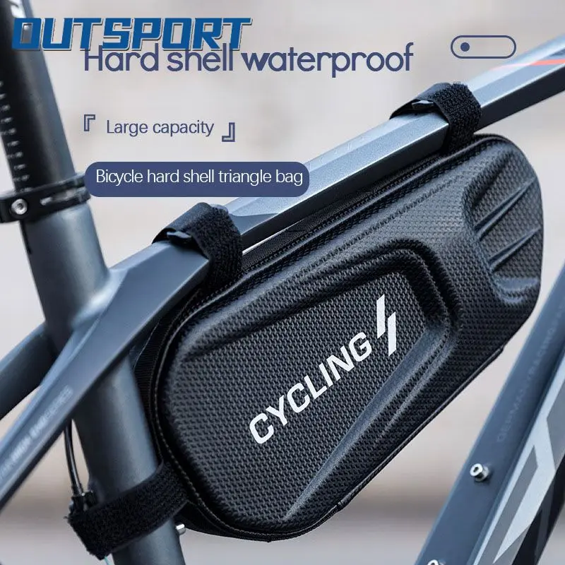 

Велосипедная сумка, Противоударная Светоотражающая сумка для передней перекладины, сумка для подседельного штыря, вместительный Карманный аксессуар для велосипеда